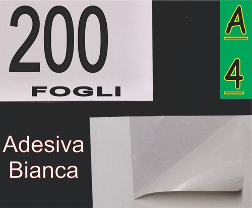 200 fogli carta adesiva - fogli,