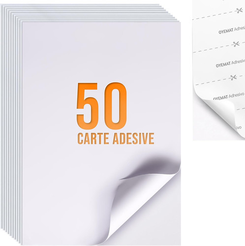 Fogli carta adesiva per - 50,