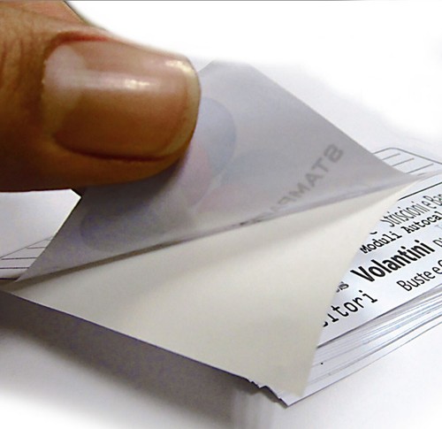 800 fogli carta adesiva bianca - adesiva,